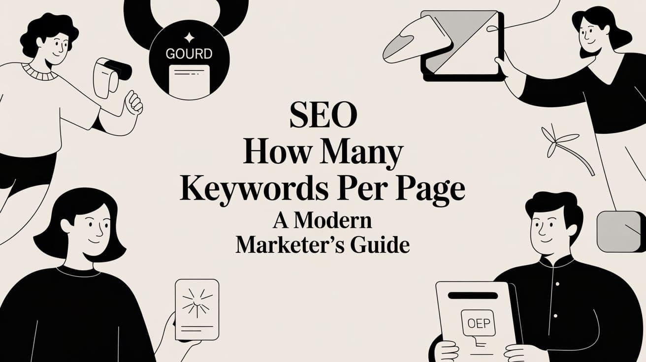 Featured image for: SEO How Many Keywords Per Page A Modern Marketer's Guide