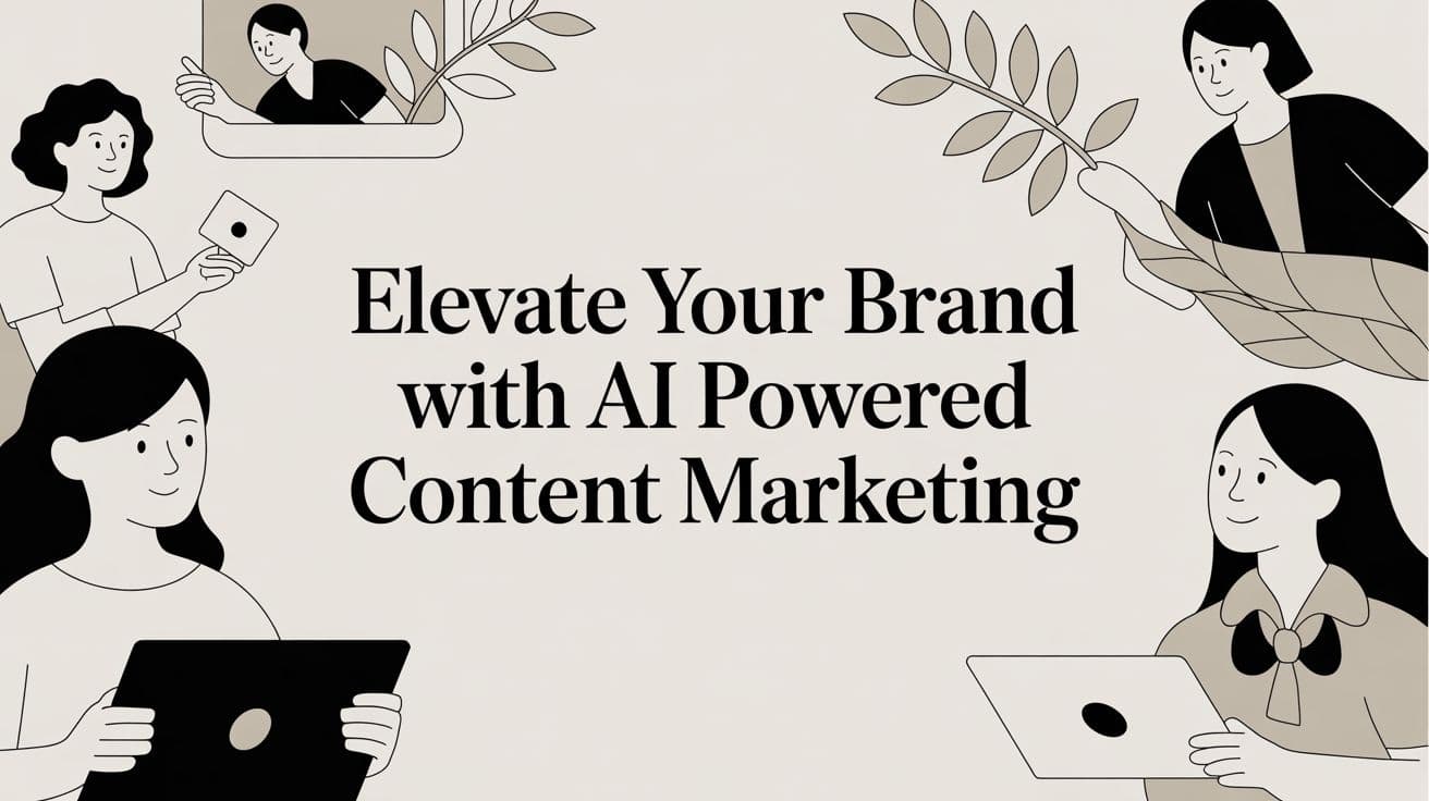 Featured image for: Elevate Your Brand with ai powered content marketing