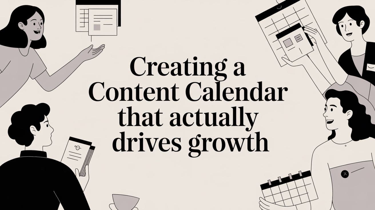 Featured image for: Creating a Content Calendar That Actually Drives Growth