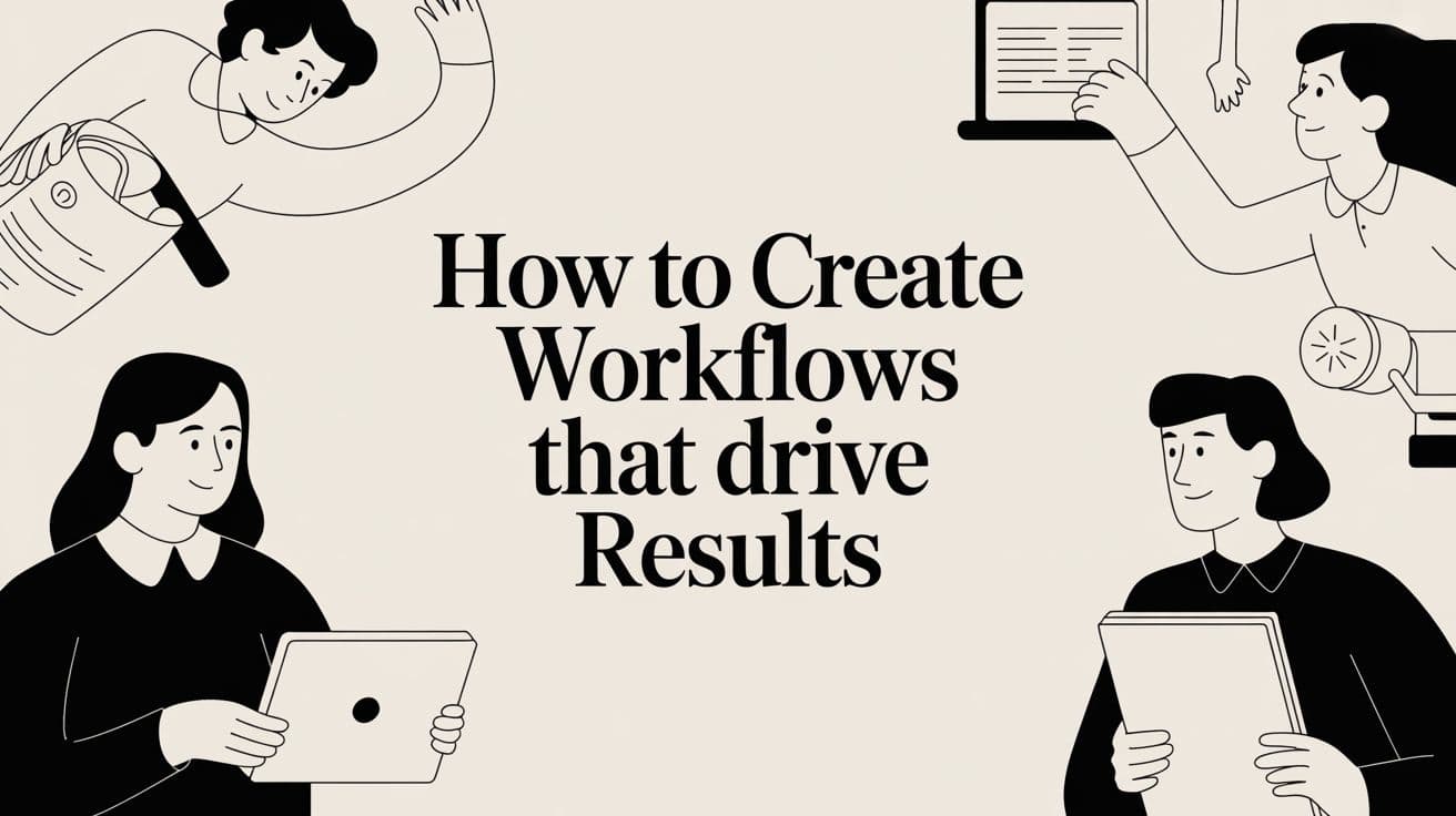 Featured image for: How to Create Workflows That Drive Results