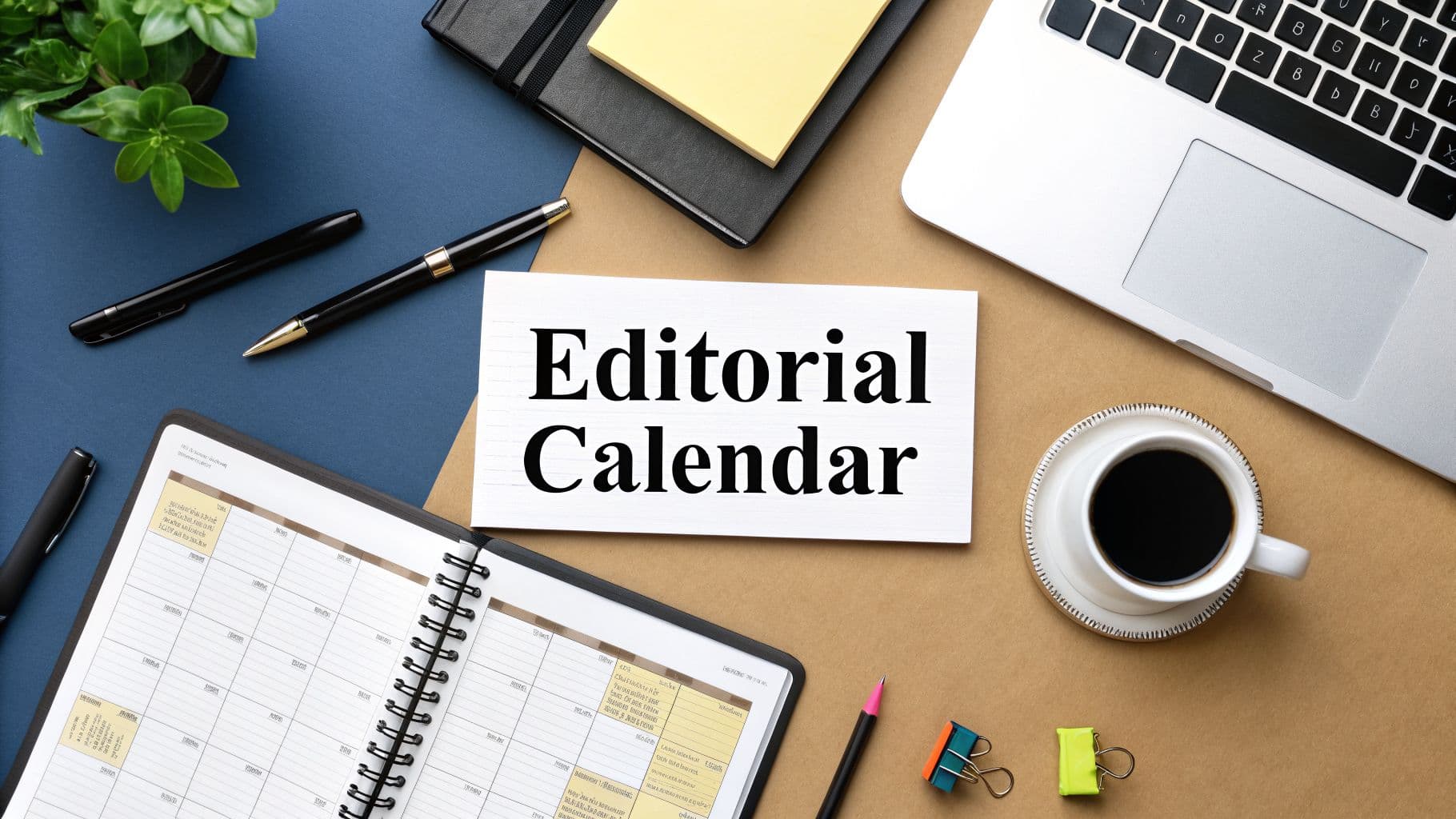 Featured image for: How to Create Editorial Calendar: how to create editorial calendar for growth