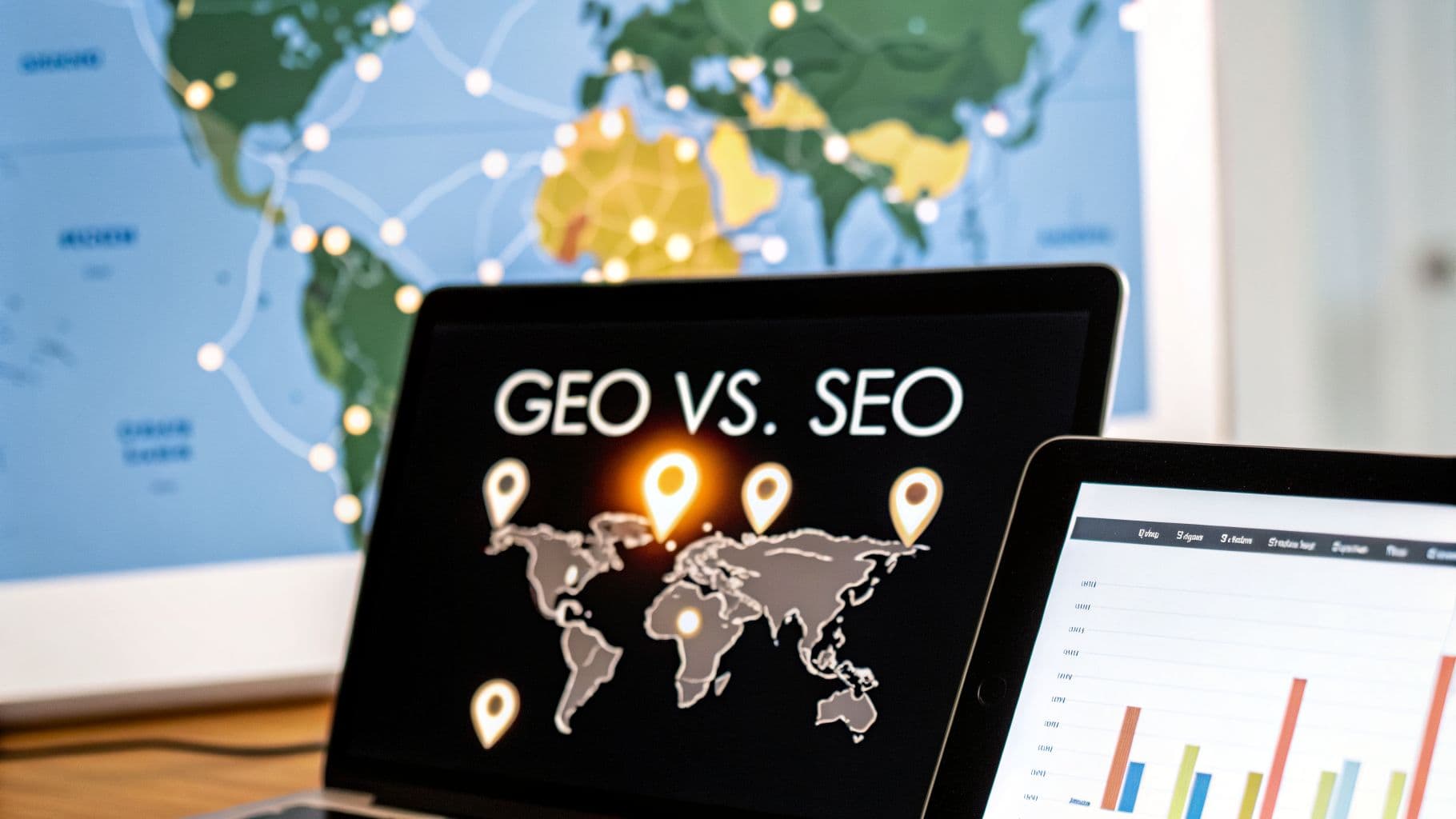 Featured image for: GEO vs. SEO Understanding AI-Era Marketing
