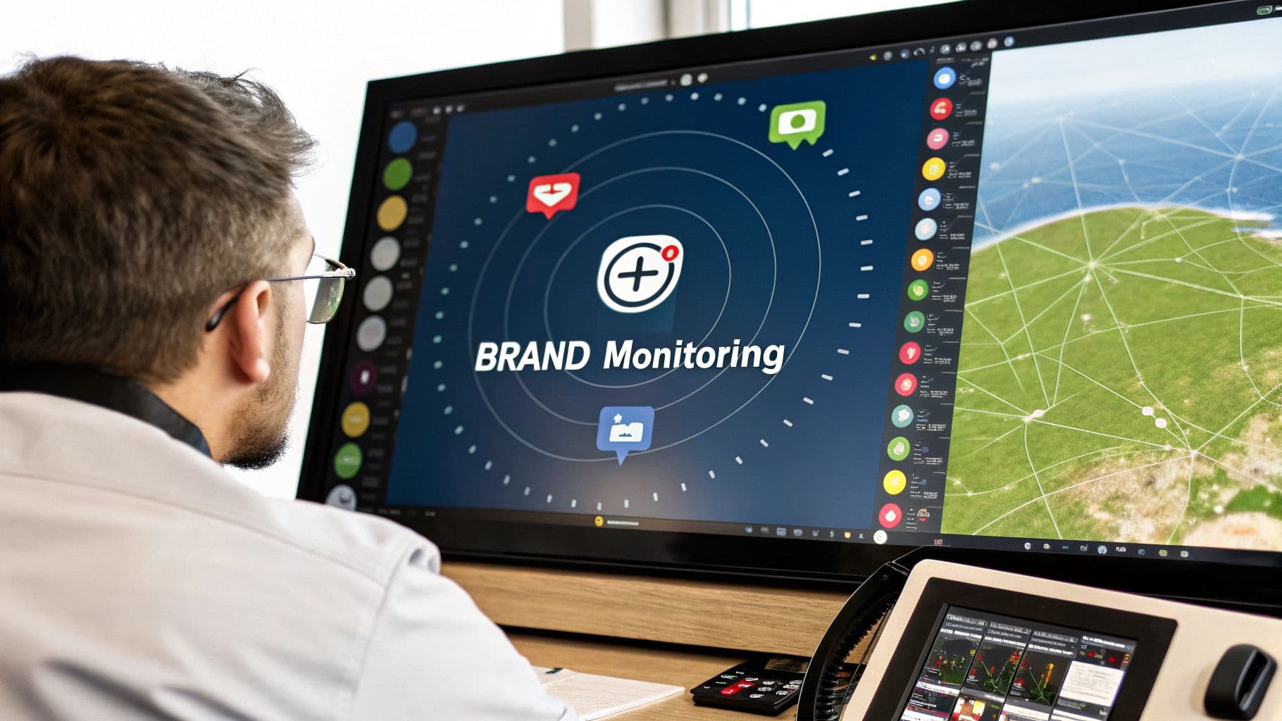 Featured image for: What is brand monitoring? A Guide to what is brand monitoring in 2026