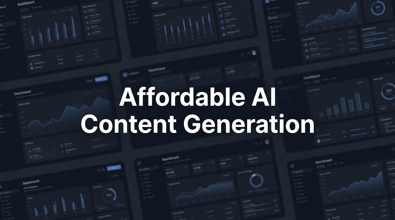 Featured image for: 7 Proven Strategies for Affordable AI Content Generation That Drives Real Organic Growth