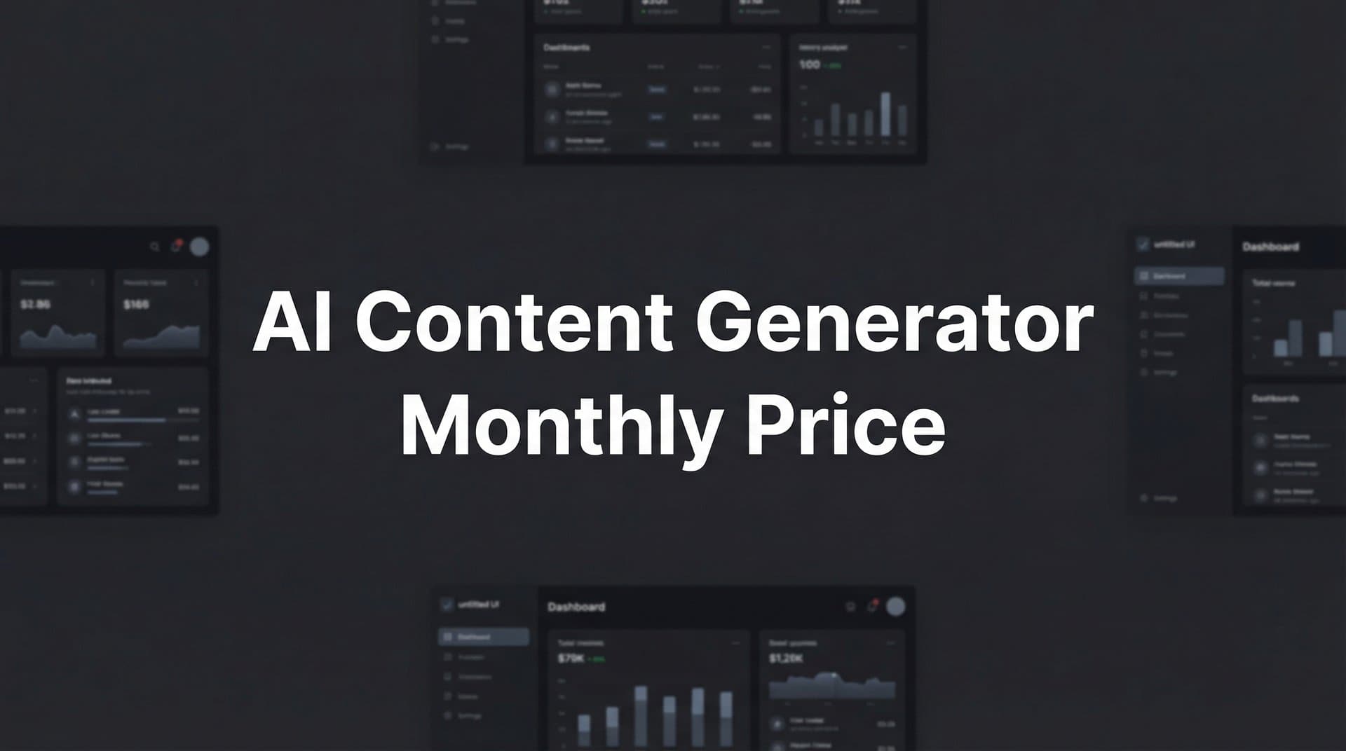 Featured image for: AI Content Generator Monthly Price: What to Expect in 2026