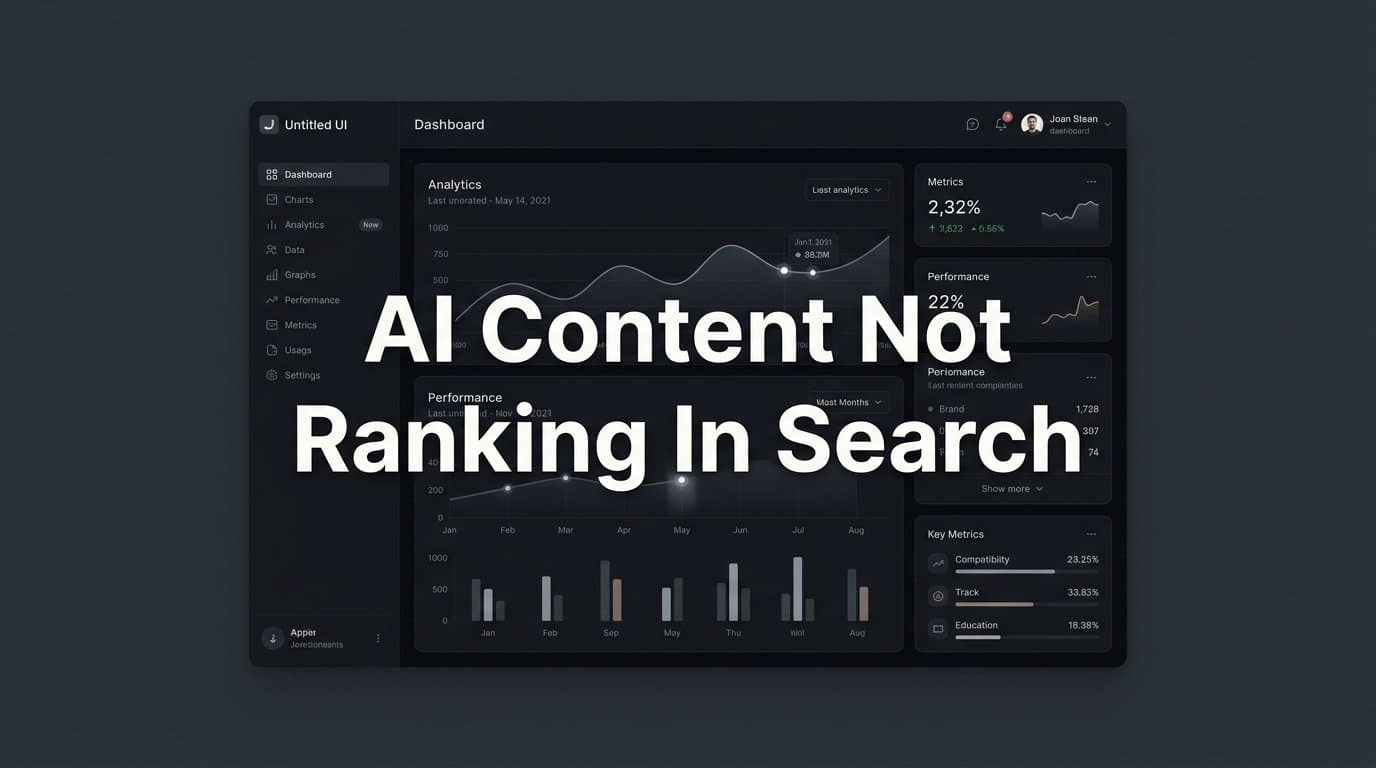 Featured image for: How to Fix AI Content Not Ranking in Search: A Step-by-Step Recovery Guide