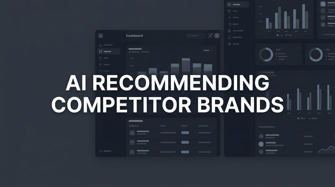 Featured image for: Why Is AI Recommending Competitor Brands Instead of Yours? Here's What's Happening