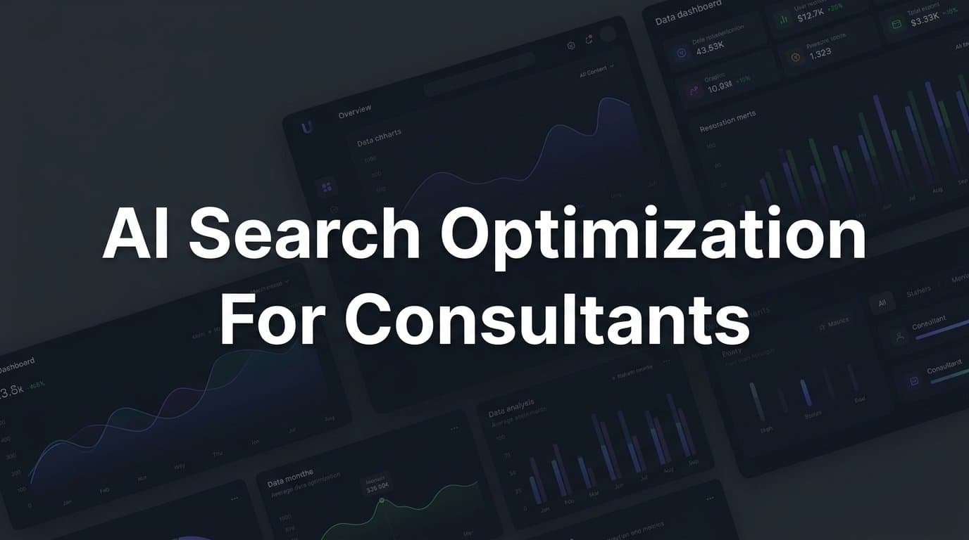 Featured image for: AI Search Optimization for Consultants: A Step-by-Step Guide to Getting Found by AI