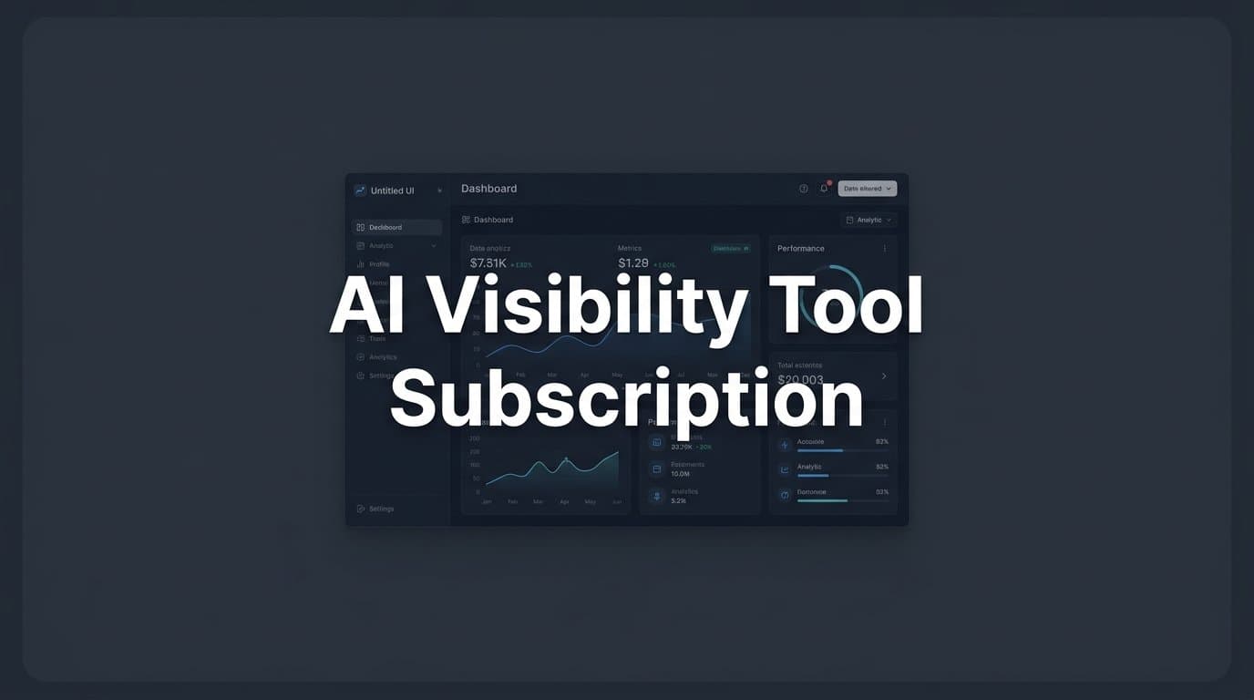 Featured image for: 6 Best AI Visibility Tool Subscriptions for Brands in 2026