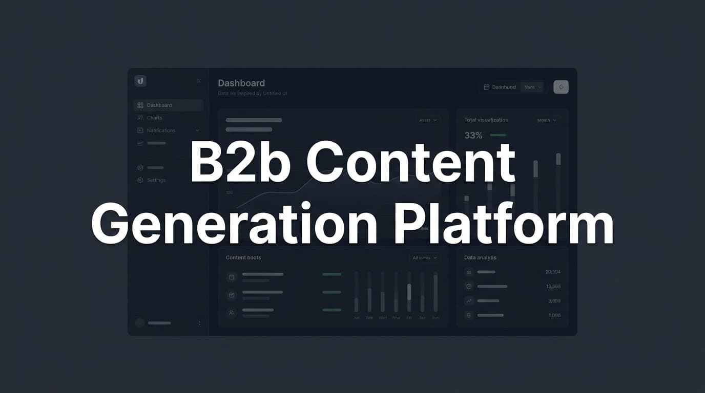 Featured image for: 6 Best B2B Content Generation Platforms in 2026