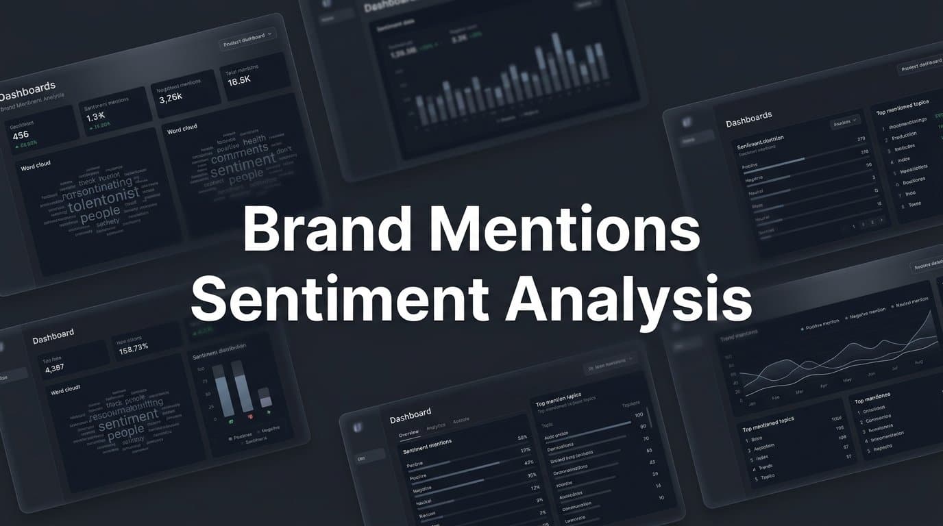 Featured image for: Brand Mentions Sentiment Analysis: How to Understand What AI and the Web Are Saying About You