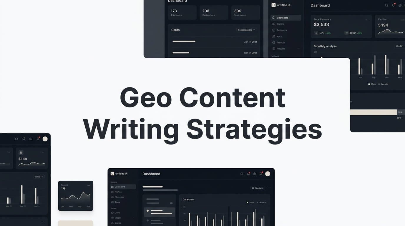 Featured image for: GEO Content Writing Strategies: A Step-by-Step Guide to Getting Your Brand Mentioned by AI