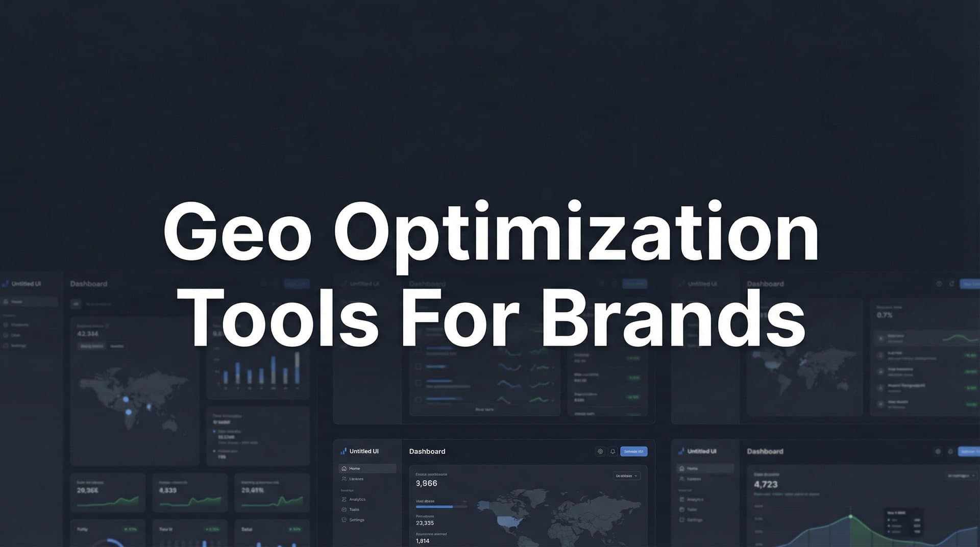 Featured image for: 9 Best GEO Optimization Tools for Brands in 2026