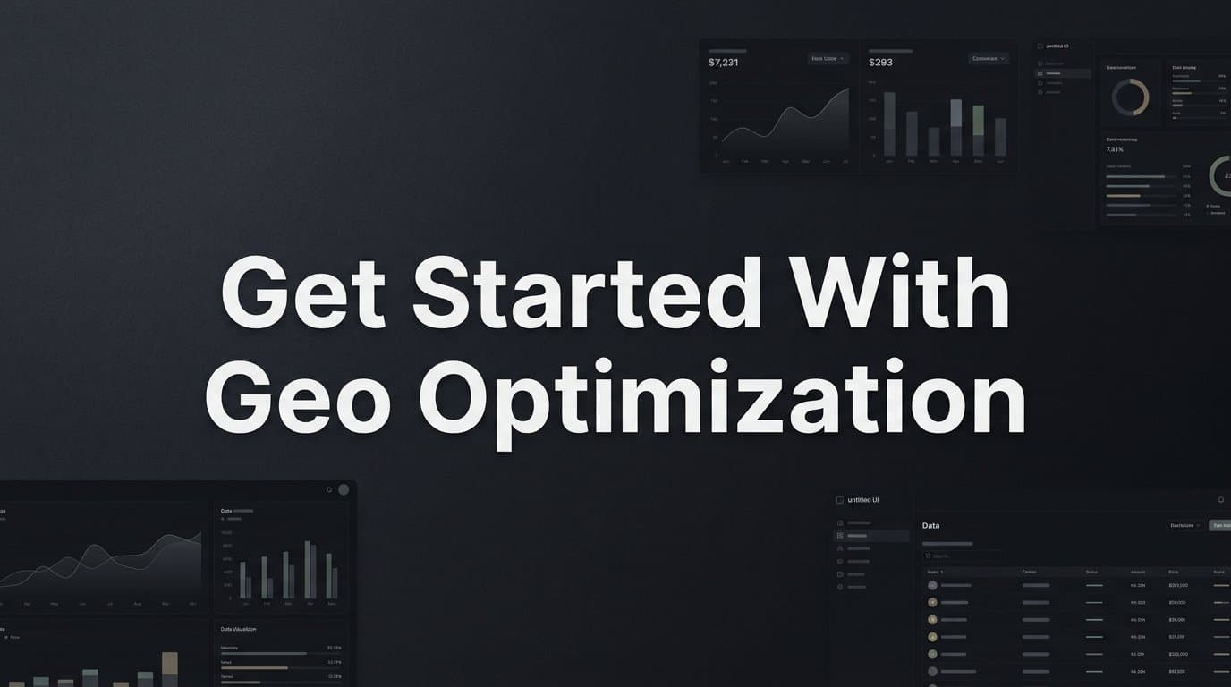 Featured image for: How to Get Started with GEO Optimization: A Step-by-Step Guide for Marketers