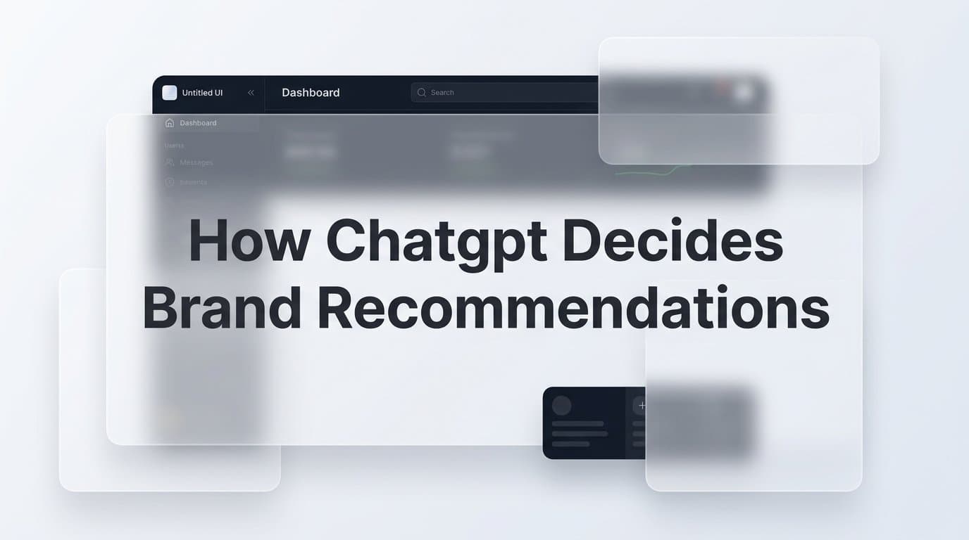 Featured image for: How ChatGPT Decides Brand Recommendations: The Signals That Put You in the Answer
