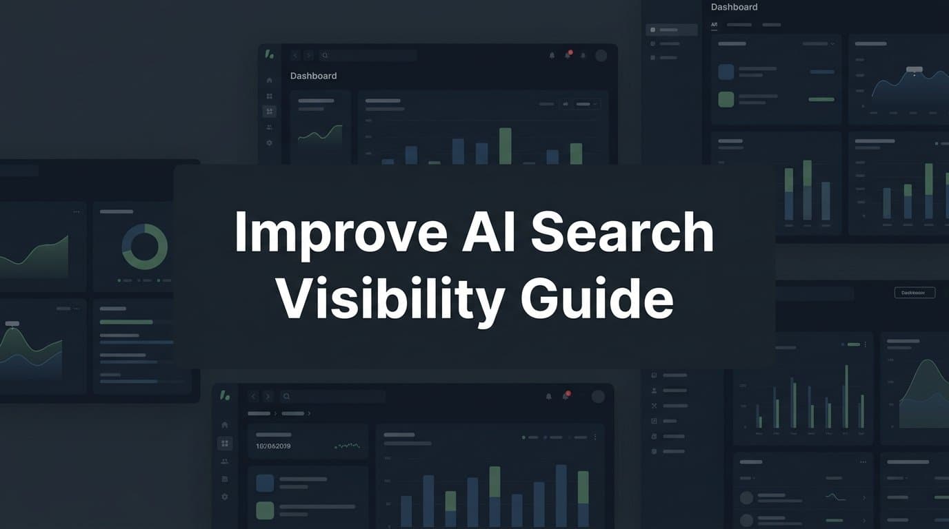 Featured image for: How to Improve AI Search Visibility: A Step-by-Step Guide for Marketers and Founders