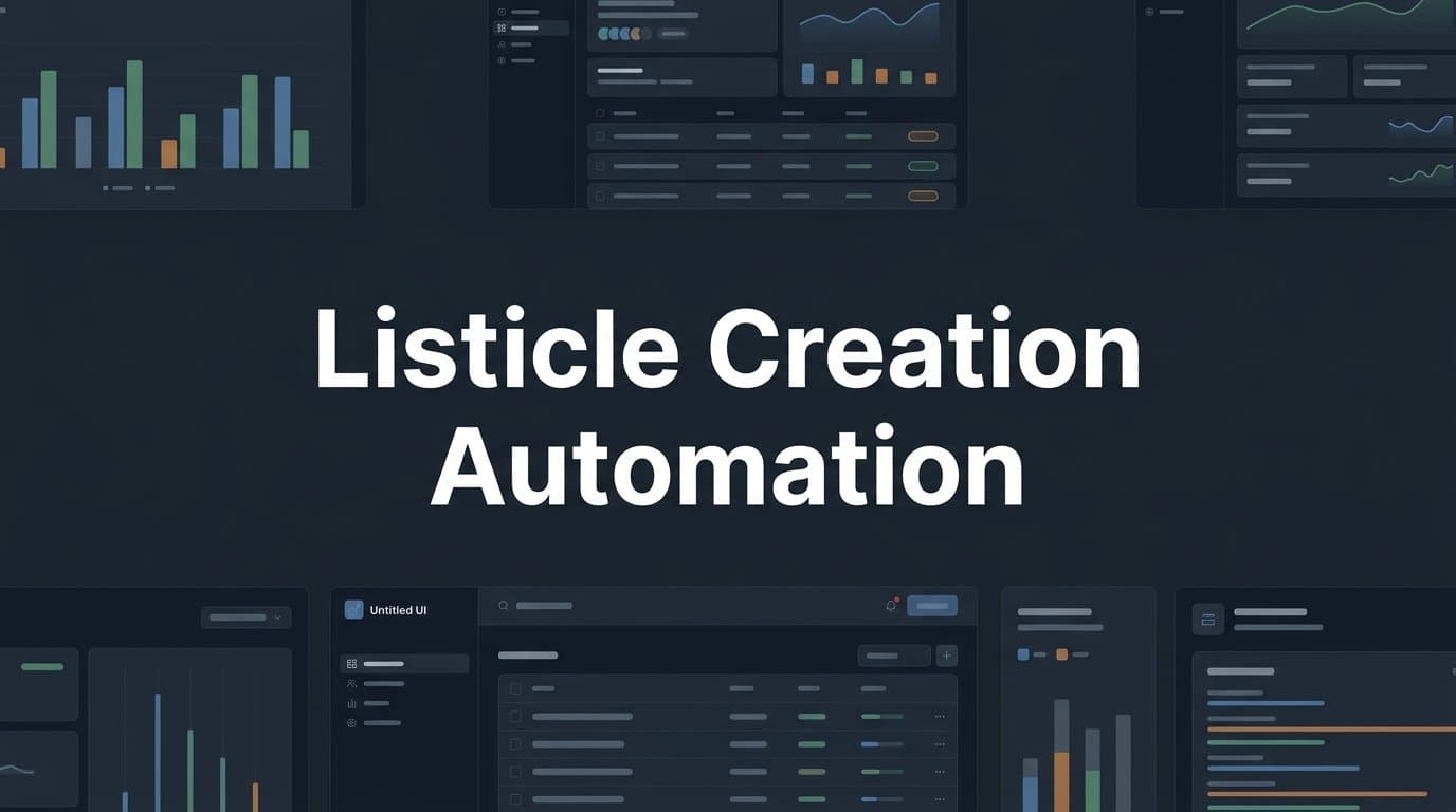 Featured image for: Listicle Creation Automation: How to Scale Your List-Based Content Without Scaling Your Team