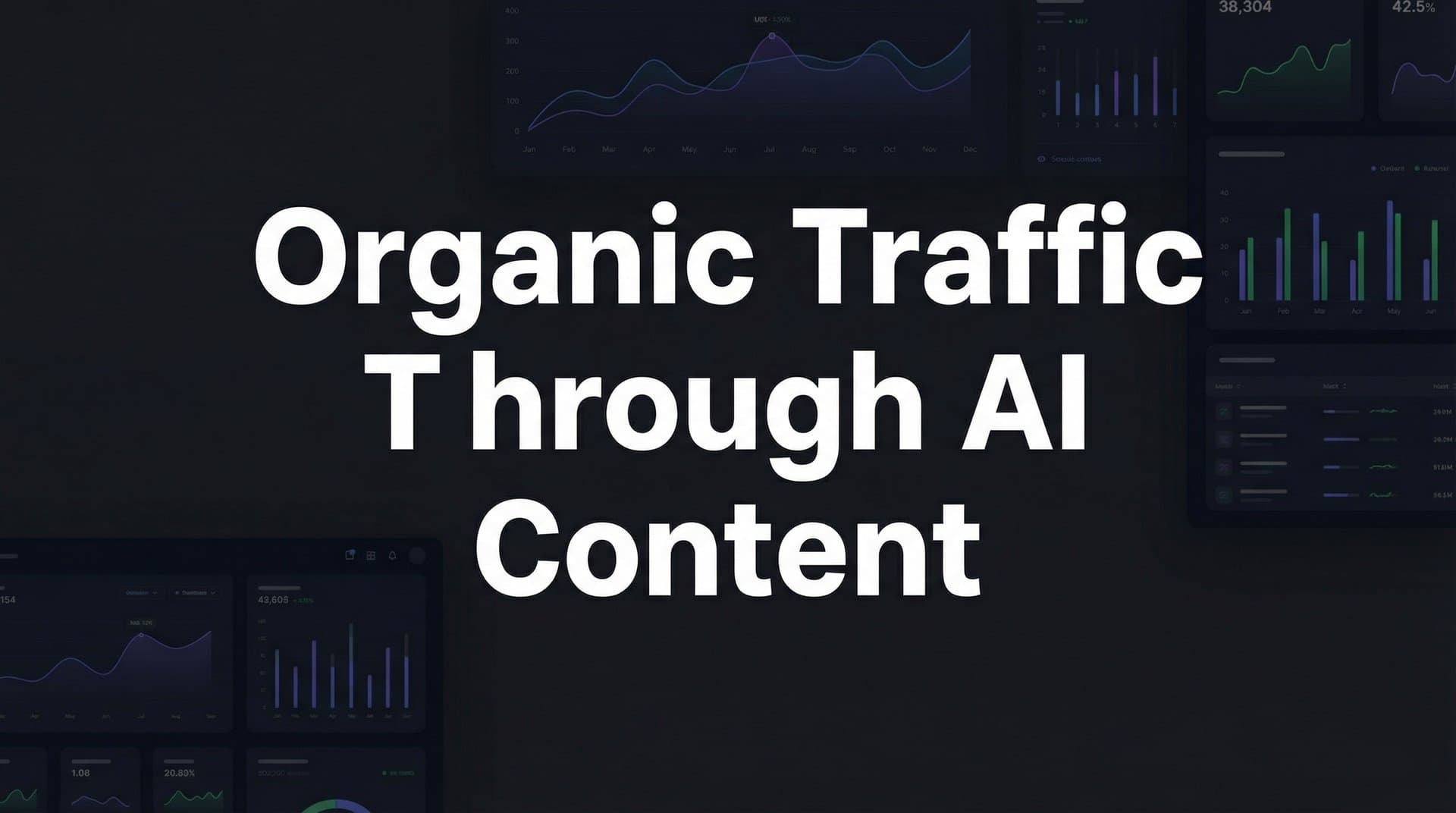 Featured image for: How to Drive Organic Traffic Through AI Content: A 6-Step Action Plan