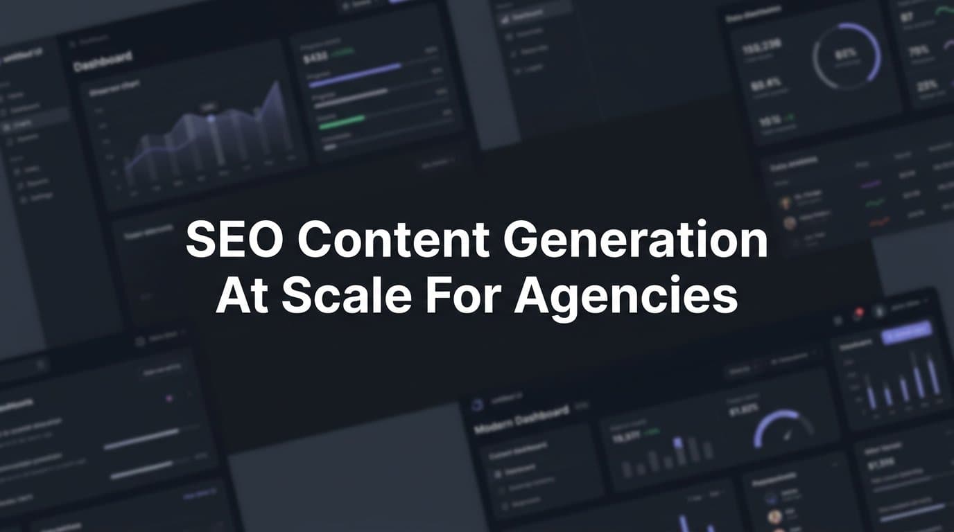 Featured image for 8 Proven Strategies for SEO Content Generation at Scale for Agencies