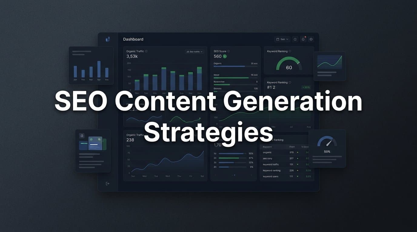 Featured image for: 8 Proven SEO Content Generation Strategies to Drive Organic Traffic and AI Visibility