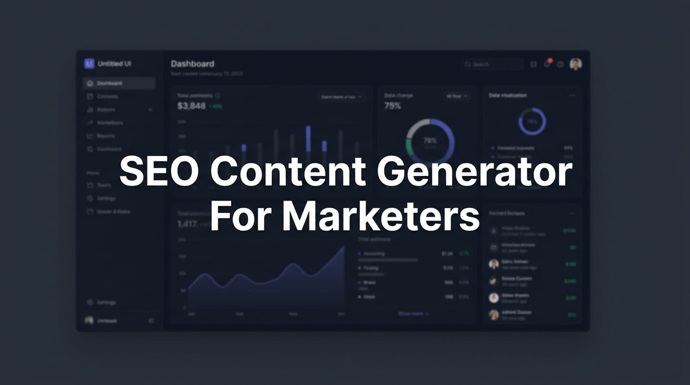 Featured image for 6 Best SEO Content Generators for Marketers in 2026